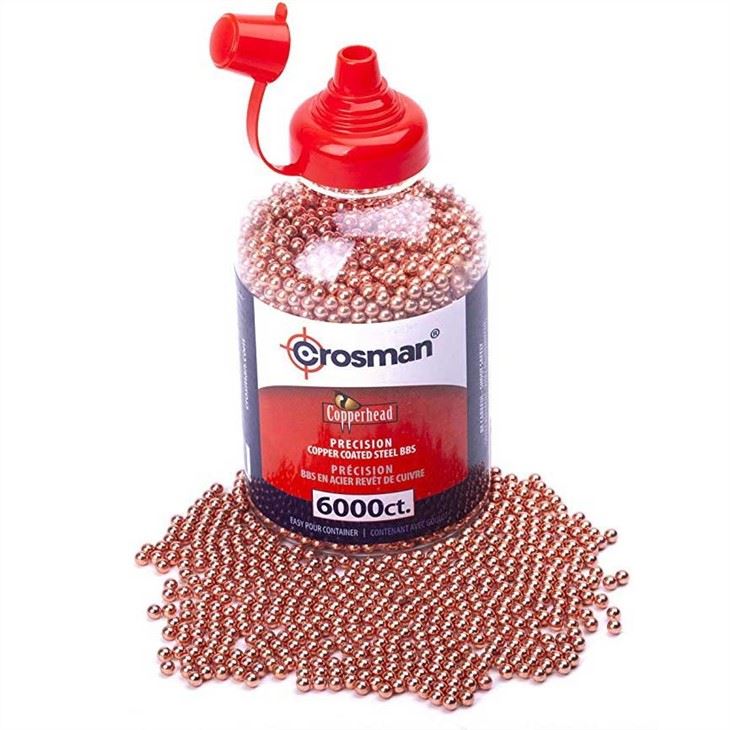 Crosman Airgun 4.5mm Bbs 1500ct Copper